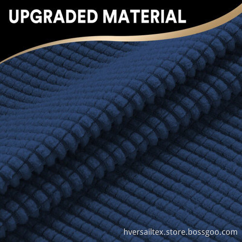 Stretch 3 Cushion Couch Cover with Elastic